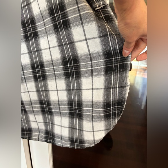 POL Black & White Plaid Dress - Picture 8 of 14